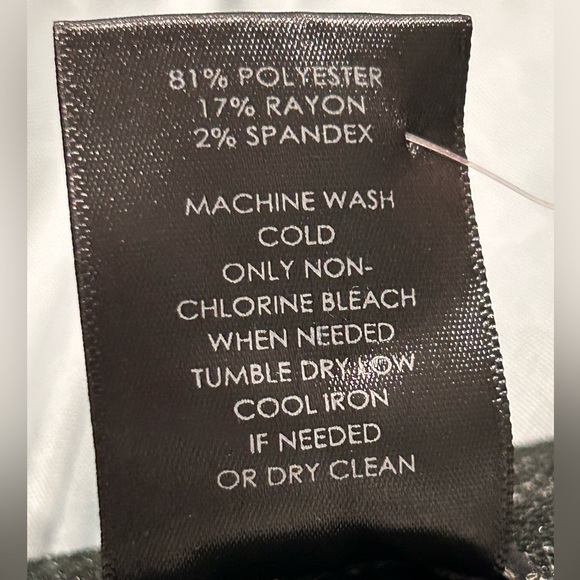 NWT Ann Taylor charcoal flecked trousers 14P - Picture 2 of 6